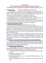 Bài dự thi vận dụng kiến thức liên môn để giải quyết các tình huống thực tiễn dành cho học sinh trung học cơ sở
